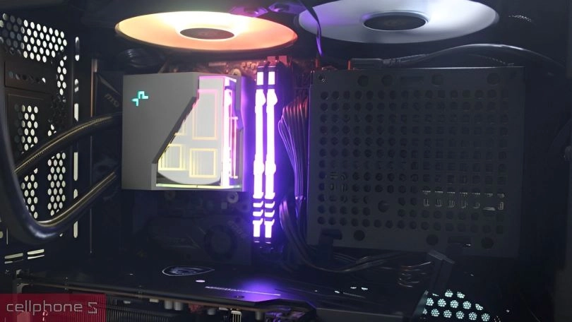 Hiệu suất làm mát của tản nhiệt nước AIO DeepCool LT520 LCD