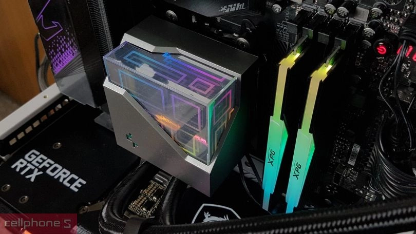 Khả năng tuỳ biến, nâng cấp của tản nhiệt nước AIO DeepCool LT520 LCD