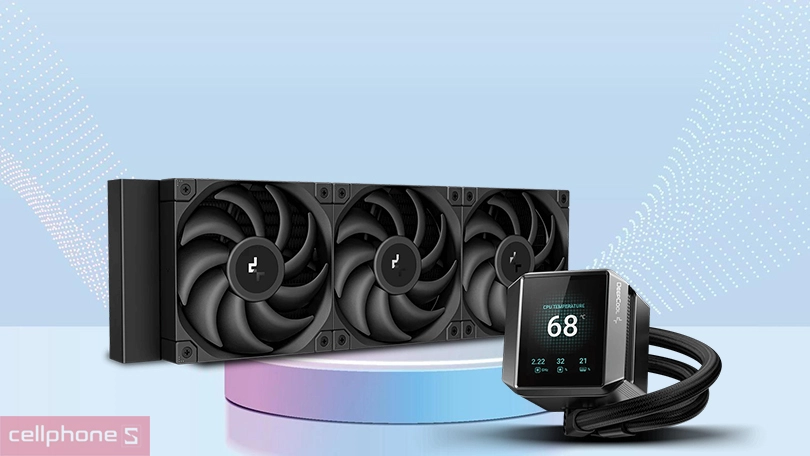 Thiết kế tản nhiệt nước AIO Deepcool Mystique 360