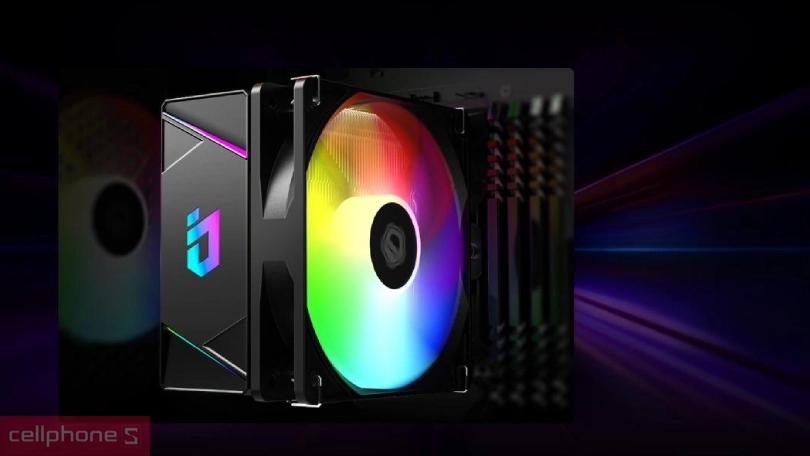 Độ ồn vận hành của tản nhiệt khí ID-COOLING BLITZ X4