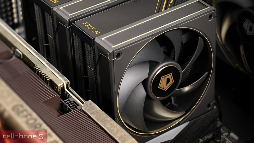 Lưu lượng gió, độ ồn vận hành của tản nhiệt khí ID-Cooling Frozn A620 GDL
