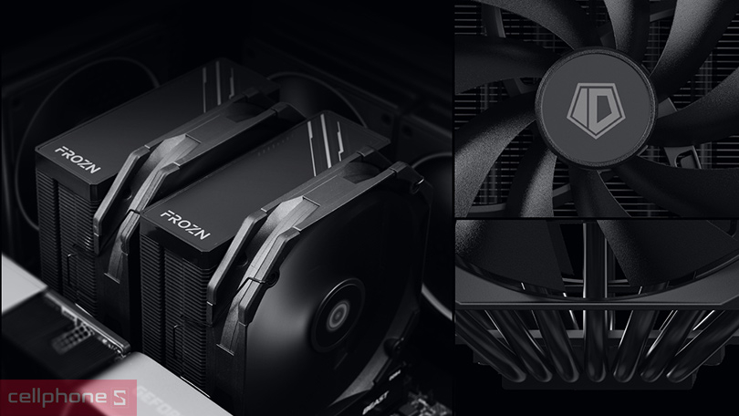 Hiệu suất tản nhiệt khí ID-Cooling FROZN A720