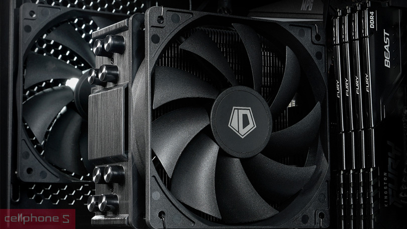 Hệ thống quạt trên tản nhiệt khí ID-Cooling SE-214-XT