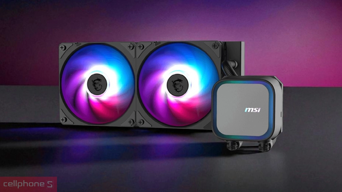 Thiết kế tản nhiệt nước MSI MAG CORELIQUID A13 240