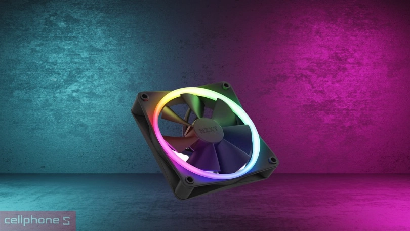 Tản nhiệt quạt LED NZXT F120RGB (1 pack) - Hoạt động trơn tru, thiết kế mạnh mẽ