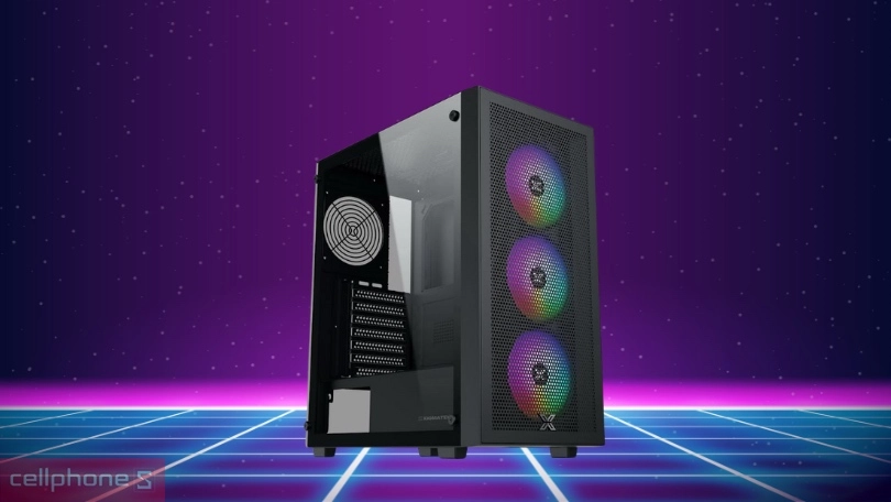 Case máy tính Xigmatek Gaming X II 3F - Sự kết hợp hoàn hảo giữa thẩm mỹ và hiệu suất