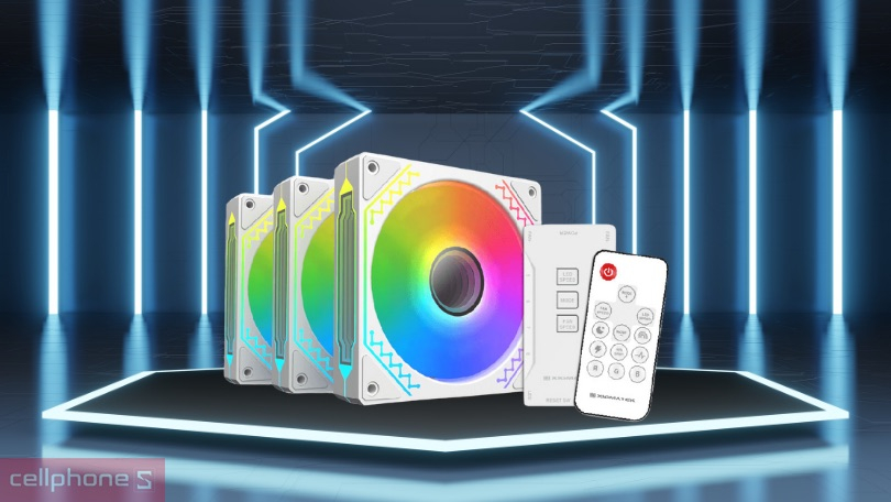 Tản nhiệt bộ 3 Fan Xigmatek Starz Pro Arctic - Tản nhiệt hiệu quả, tuổi thọ cao