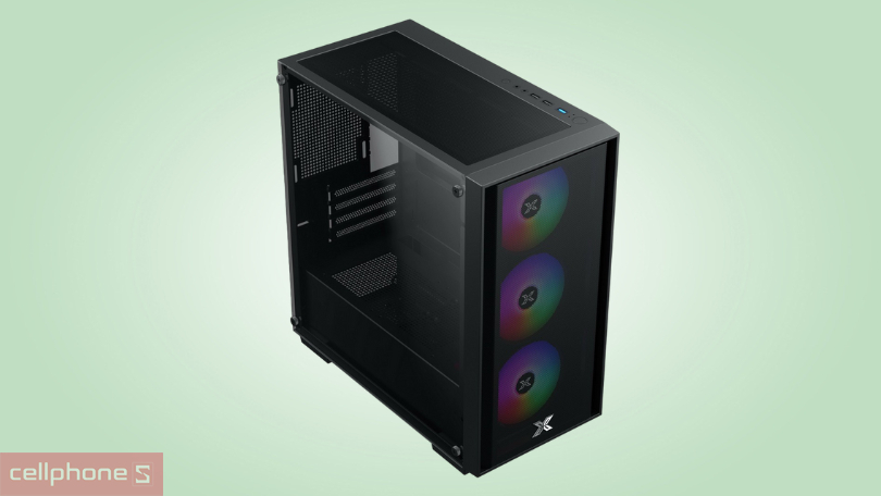 Case máy tính Xigmatek Nyx Air II 3F (ATX) - Thiết kế ấn tượng