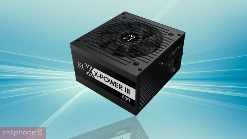 Quạt 120mm làm mát hiệu quả, hạn chế tiếng ồn