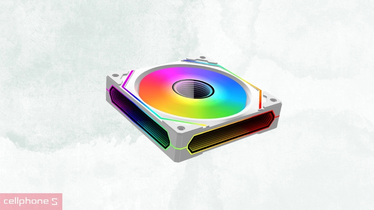 Hiệu suất tản nhiệt manh mẽ của quạt led Xigmatek Infinity Pro 3 Arctic