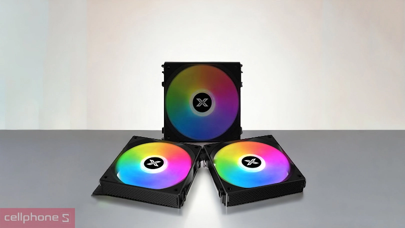 Tản nhiệt bộ 3 Fan Xigmatek STARLINK A-RGB – Giải pháp làm mát tối ưu cho case máy tính