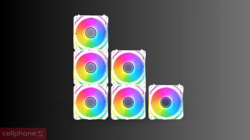 Tản nhiệt bộ 3 fan Xigmatek Starlink Ultra Arctic A RGB: êm ái, tương thích cao