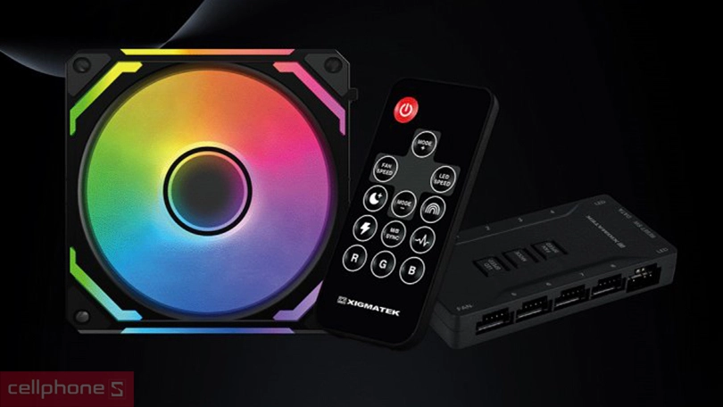 Tản nhiệt bộ 3 Fan Xigmatek Starlink Ultra A-RGB - Thiết kế đẹp, hiệu suất cao