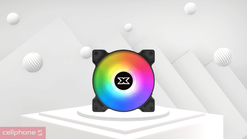 Tản nhiệt bộ 3 Fan Xigmatek Starz - Tốc độ quạt nhanh chóng, tản nhiệt hiệu quả