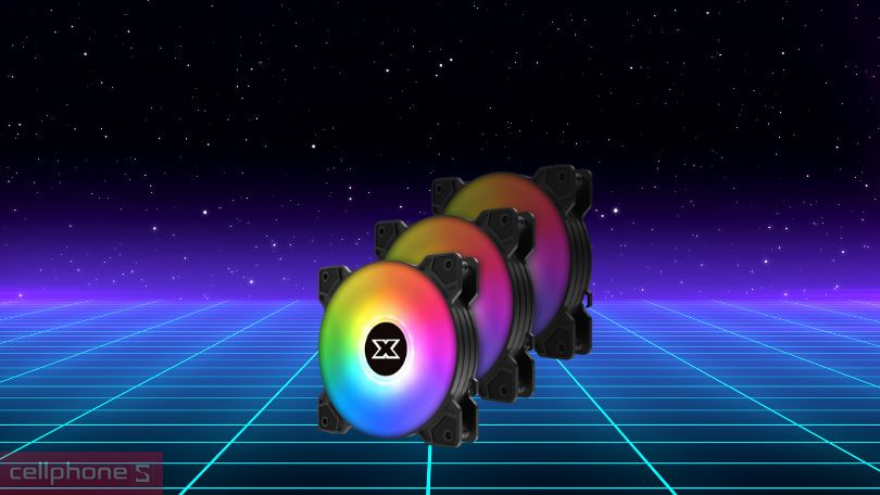 Tản nhiệt bộ 3 Fan Xigmatek Starz A-RGB - Tận hưởng hệ thống làm mát đỉnh cao