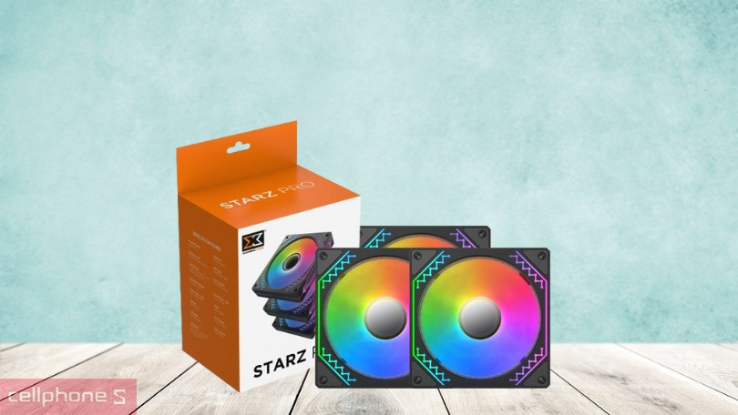 Tản nhiệt bộ 3 Fan Xigmatek Starz Pro A-RGB – Làm mát chuyên nghiệp, gia tăng năng suất