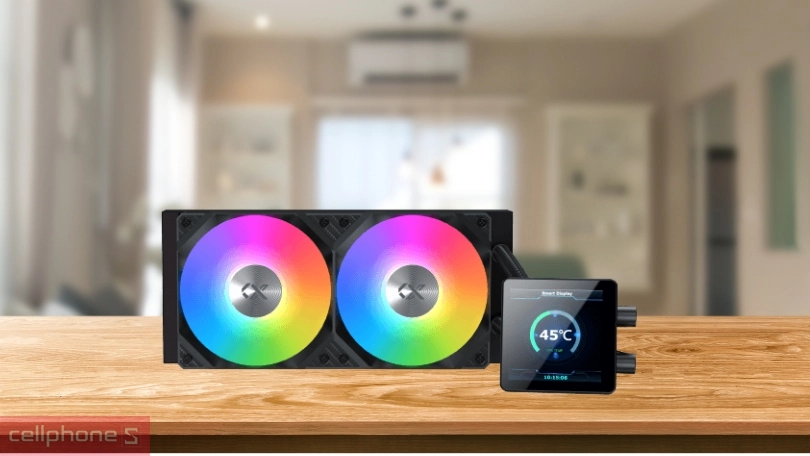 Tản nhiệt nước AIO Xigmatek Connect 240 làm mát đỉnh cao, vận hành cực êm