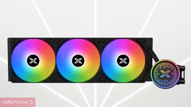 Chất liệu hoàn thiện tản nhiệt nước Xigmatek Fenix 360