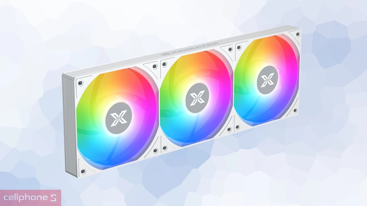 Thiết kế tản nhiệt nước Xigmatek Fenix II 360 Arctic