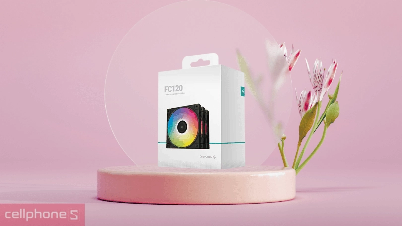 Quạt LED DeepCool FC120-3 IN 1 - hỗ trợ đơn giản hóa việc quản lý cáp