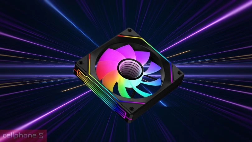 Tản nhiệt quạt LED Xigmatek Infinity Reverse 120mm - Làm mát hiệu quả