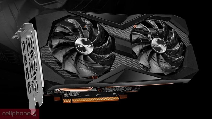 Khả năng làm mát của VGA ASRock AMD Radeon RX 6600 Challenger D 8GB