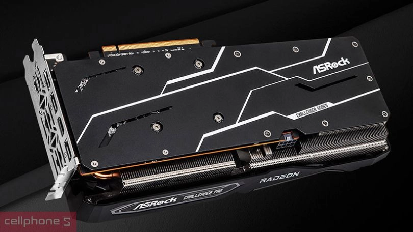 Cổng kết nối trên VGA ASRock AMD Radeon RX 6600 Challenger D 8GB