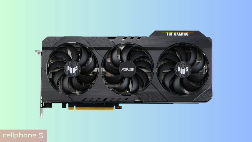 VGA Asus RTX 3060 TUF OC 12GB V2 - hiệu năng mạnh mẽ, làm mát ấn tượng