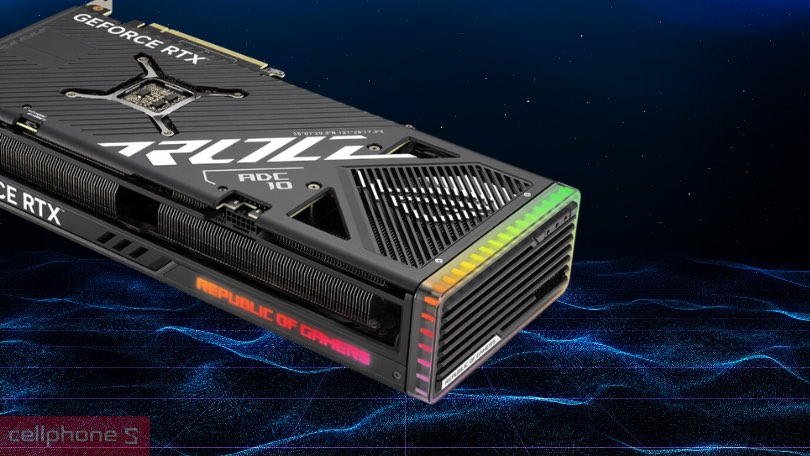 VGA Asus ROG Strix RTX 4070Ti 12GB GDDR6X - Xử lý đồ họa mạnh mẽ, tối ưu khả năng lưu thông không khí