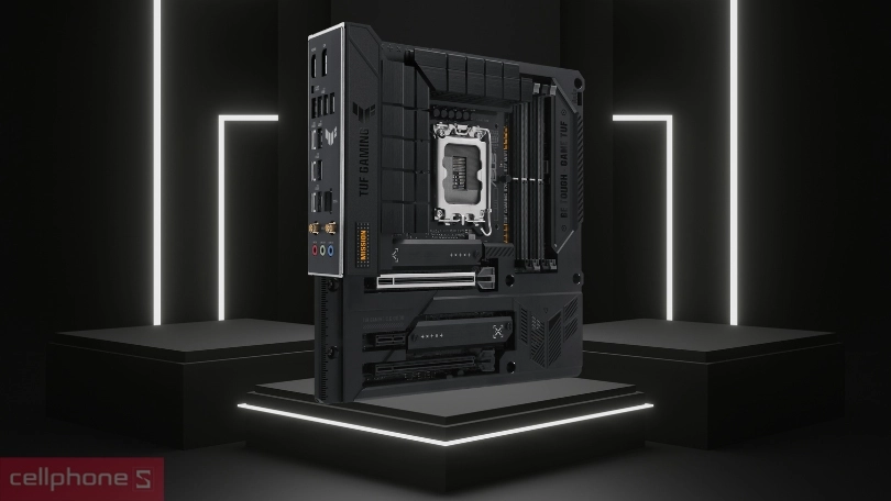 Công nghệ làm mát của mainboard ASUS TUF Gaming B760M-BTF WiFi D5