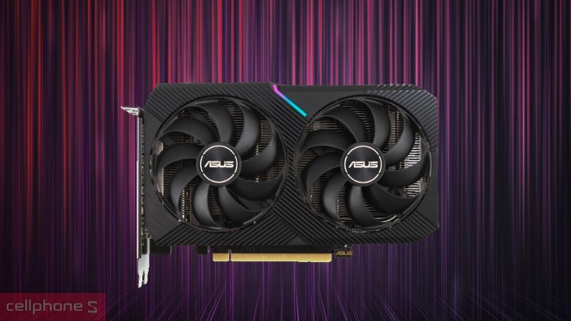 Kết nối VGA Asus Dual Geforce RTX 3050 8GB Dual-RTX3050