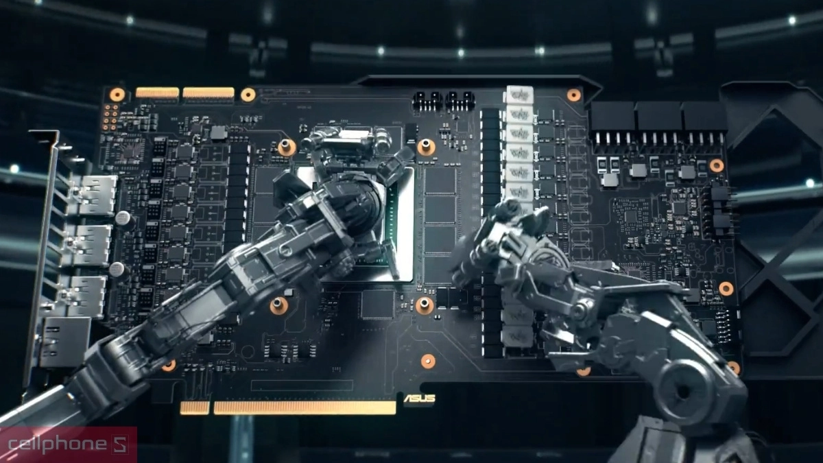 Quy trình hoàn thiện VGA ASUS Dual Geforce RTX 5050 8GB