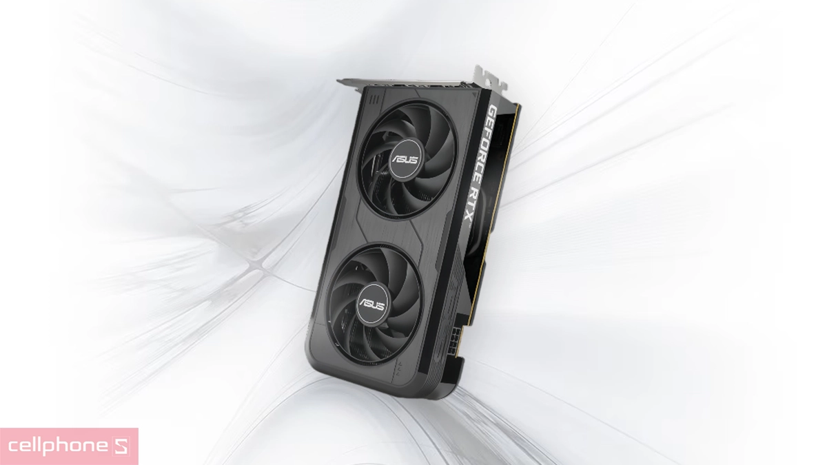 Hệ thống tản nhiệt quạt đôi Axial-tech êm ái