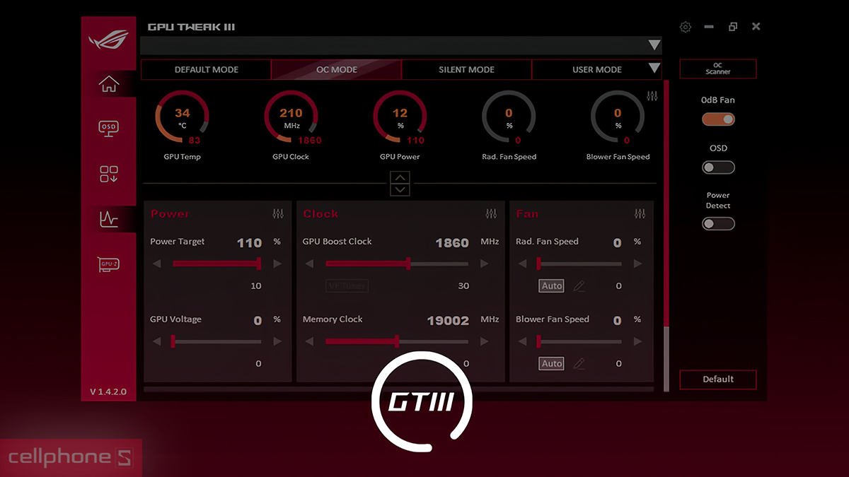 Chủ động điều phối hiệu năng và tiết chế độ ồn