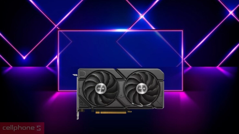 Hiệu suất VGA Asus Dual Radeon RX 7600 OC 8GB