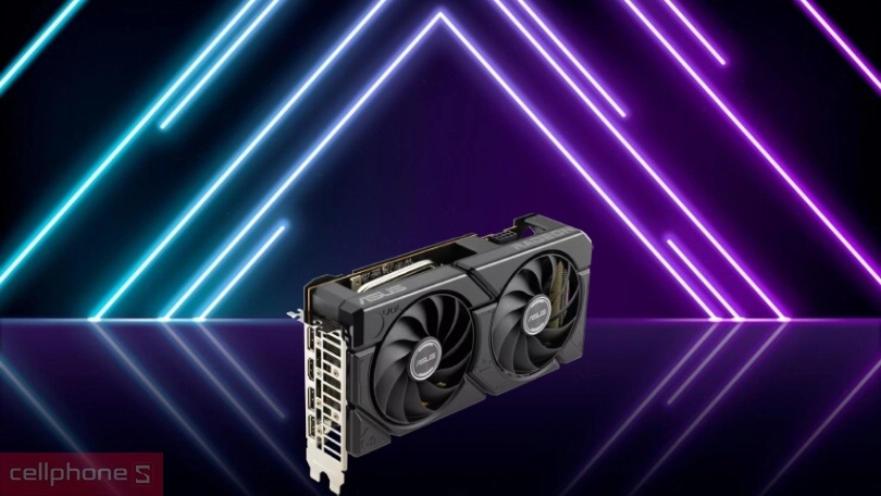 Bộ nhớ VGA Asus Dual Radeon RX 7600 OC 8GB