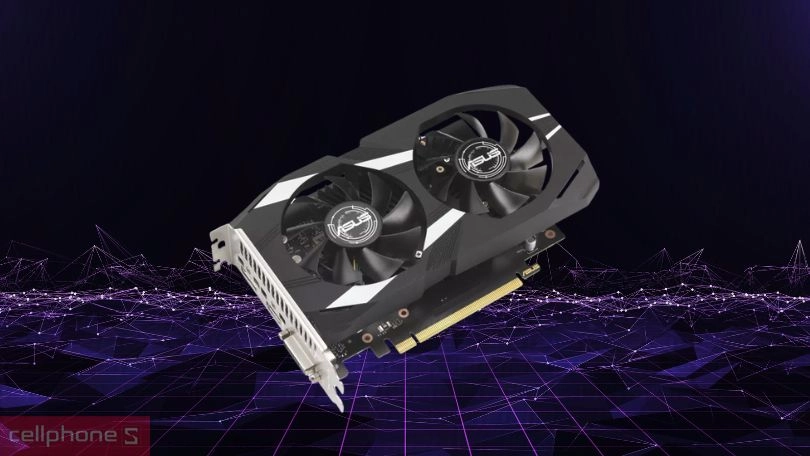 VGA ASUS Dual RTX 3050 OC 6GB GDDR6 - Kiên cố, chiến game ổn định