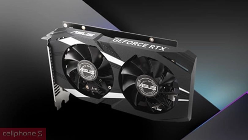 VGA ASUS Dual RTX 3050 OC 6GB GDDR6 - Kiên cố, chiến game ổn định