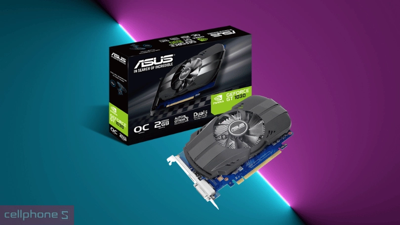 VGA ASUS GT 1030 2GB (PH-GT1030-O2G) - Hiệu năng ấn tượng