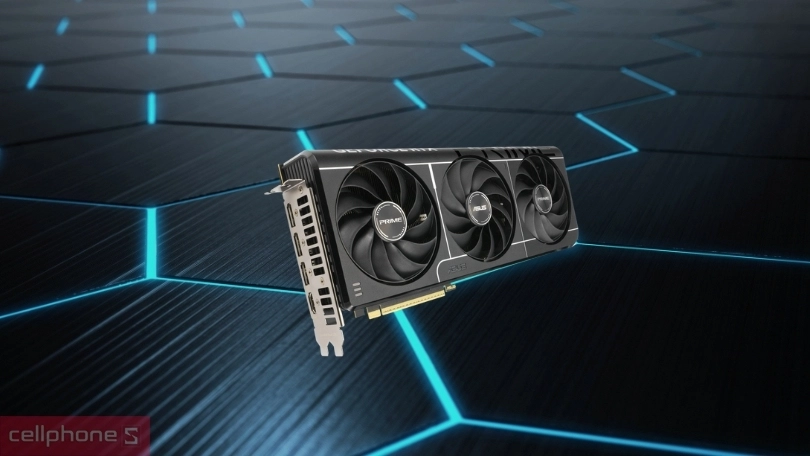 VGA Asus Prime GeForce RTX 5070 Ti OC 16GB - Hiệu năng đỉnh cao, hoạt động siêu bền