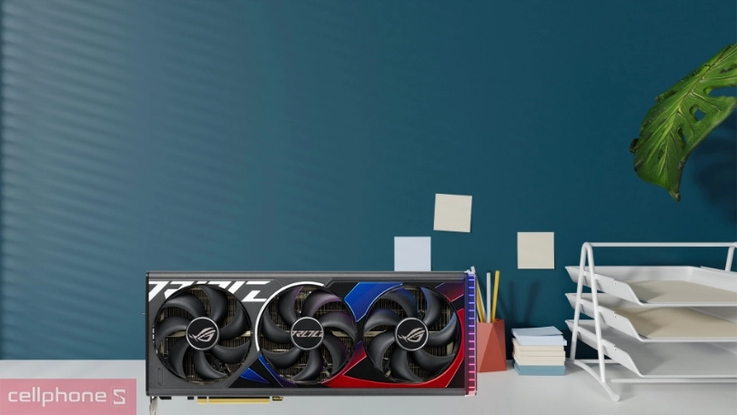 VGA Asus ROG Strix Geforce RTX 4090 OC 24GB ROG-STRIX-RTX4090 Gaming - Hiệu năng AI vượt trội