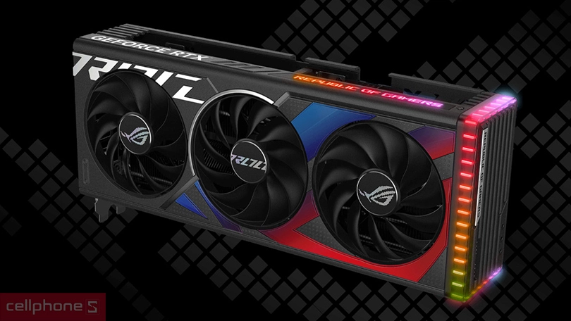 VGA Asus Rog Strix RTX 4060 8GB GAMING GDDR6 - Hiệu năng mạnh mẽ, đáng tin cậy