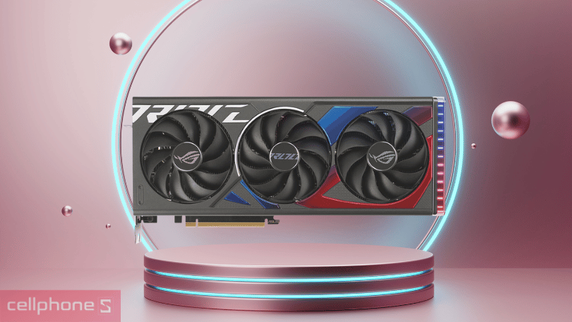 VGA Asus ROG STRIX RTX 4060Ti 8GB Gaming GDDR6 - Thiết kế độc đáo, đậm chất ROG Strix