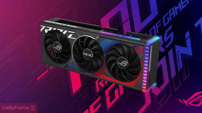 Làm chủ sức mạnh tối đa với VGA ASUS ROG STRIX RTX 4060Ti OC 8GB GAMING GDDR6
