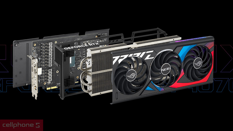 Đánh giá VGA Asus ROG Strix RTX 4070 12G GAMING GDDR6X