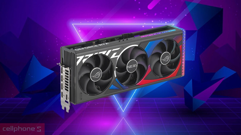 Bộ nhớ, tốc độ xử lý của VGA Asus ROG Strix RTX 4090 BTF OC Edition 24GB GDDR6X