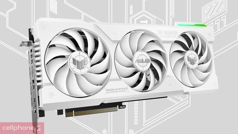 VGA Asus TUF Gaming GeForce RTX 4070 Ti Super OC 16GB TUF-RTX4070TIS - Xử lý đồ hoạ vượt trội