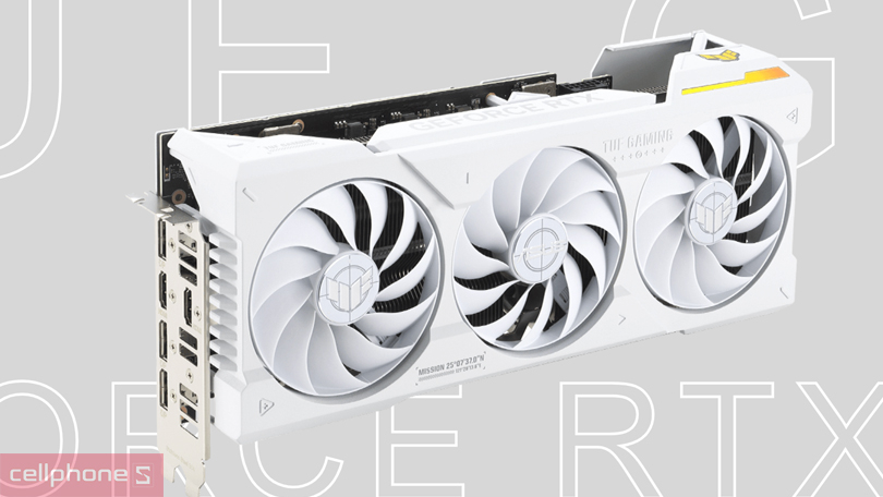VGA Asus TUF Gaming GeForce RTX 4070 Ti Super OC 16GB TUF-RTX4070TIS - Xử lý đồ hoạ vượt trội