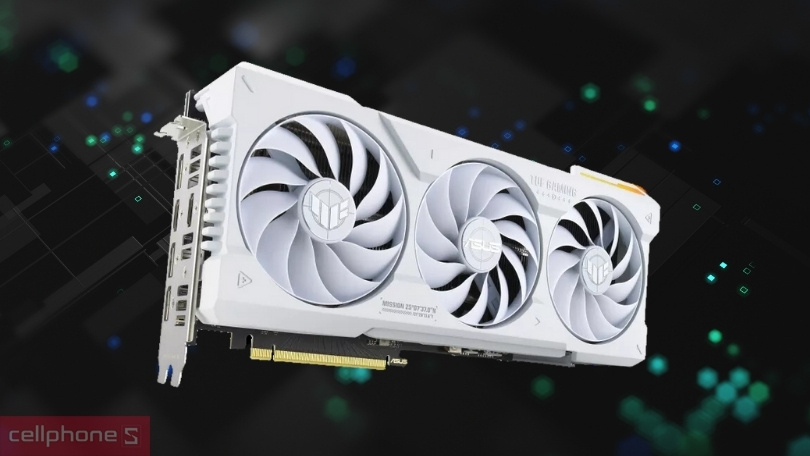 VGA Asus TUF Gaming GeForce RTX 4070 Ti Super OC 16GB TUF-RTX4070TIS - Xử lý đồ hoạ vượt trội