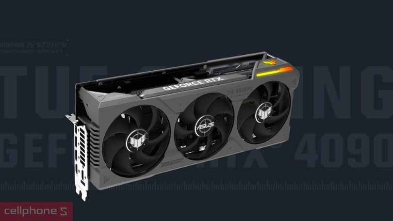 VGA Asus Tuf Gaming Geforce RTX 4090 OC 24GB Tuf RTX4090 - Hiệu suất vượt trội, làm mát tối ưu